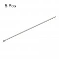 Uxcell Straight Ejector Pins 4mm 5 32 Dia 65mn Steel Round Tip Punch 250mm 10 Long For Mechanical Maintenance 5pcs