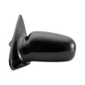 Door Mirror Driver Side For Chevy Cavalier 1995 1996 1997 1998 1999 2000 Manual Remote Spring Loaded Non Heated Black Flat 