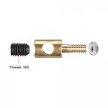 Uxcell Linkage Stoppers Connecting Servo Arm Push Rod For Rc Airplane D4x2 5mm 10pcs