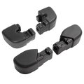Front And Rear Bumper End Caps For 1997 To 2006 Jeep Wrangler 4 Piece Corner Protection Replacement Bl3796 Ch1005128 Ch1004128