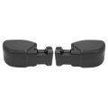Front And Rear Bumper End Caps For 1997 To 2006 Jeep Wrangler 4 Piece Corner Protection Replacement Bl3796 Ch1005128 Ch1004128