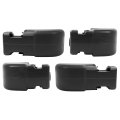 Front And Rear Bumper End Caps For 1997 To 2006 Jeep Wrangler 4 Piece Corner Protection Replacement Bl3796 Ch1005128 Ch1004128