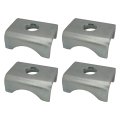 A A Trailer Axle Spring Perch Seats For 1-3 4 Round Tube Mount Pad Fits 2000 Lb 2200 Steel Weld On Pack 