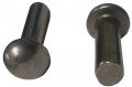 1 8 Diameter X 2 Length Solid 300 Stainless Steel Rivet Round Head Plain Finish Pack Of Lb Approximately 408 Pieces 