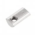 Uxcell M6 T Slot Nuts Roll In Spring T-nut With Ball Carbon Steel For 3030 Series Aluminum Extrusion Profile Rail 8mm 30pcs