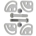 Alignment Caster Camber Set For 2002 2003 2004 2005 2006 Chevy Avalanche 2500 Silver 3 94 In Bolt Length Front Position