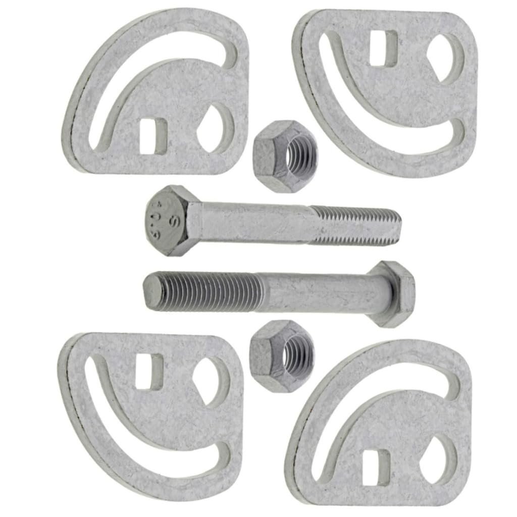 Alignment Caster Camber Set For 2002 2003 2004 2005 2006 Chevy Avalanche 2500 Silver 3 94 In Bolt Length Front Position