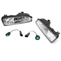 Hecasa Halogen Front Fog Light Bumper Lamp W Bulbs For 2002-2003 Acura Tl Replacement Ac2592104 Ac2593104 33901-s0k-a12 