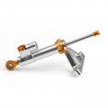Topteng Motorcycle Steering Damper With Bracket Suport Fits For Kawasaki Zx6r 2007-2008