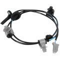 Abs Wheel Speed Sensor Rear Right Fit For Subaru Crosstrek 2016-2017 For Forester 2012-2018 Replacement Oe Als2525