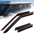 Auto Dynasty Window Visors For 2022-2026 Mitsubishi Outlander 4pcs Front Left Right Tape-on Deflectors Rain Guards Sun Wind Air 