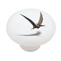 Pteranodon Winged Dinosaur Decorative High Gloss Ceramic Drawer Knob 