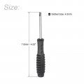 Uxcell Mini Slotted Screwdriver 4 0mm Flat Head With Non-slip Handle For Small Appliances 2 Pcs