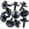 Rexka 10pcs M6-1 0 X 25mm Hex Head Sems Fender Bumper Body Bolts For Gm 11503982 11504493 11609989 Buick Cadillac Chevrolet Gmc 