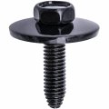 Rexka 10pcs M6-1 0 X 25mm Hex Head Sems Fender Bumper Body Bolts For Gm 11503982 11504493 11609989 Buick Cadillac Chevrolet Gmc