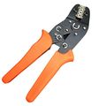 Geebat Crimping Tool Crimper Plier Ratcheting Wire Pin Connectors For Awg28-16 0 1-1 5mma P 0mm X 54mm Dupont 2 Tab 2 8mm 3 