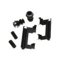 Disc Brake Caliper Hardware Kit Rear For Chevy Silverado 3500 2001 To 2010 Steel Gold Classification With Clips Seals And
