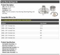 Front Wheel Hub Bearing Repair Kit Compatible With 2006-2011 Honda Civic