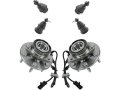 Wheel Hub Bearing And Ball Joint Kit 6 Piece For 1999-2006 Chevy Silverado 1500 4wd 