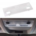 Hercoo Overhead Console Ceiling Cab Dome Lights Cover Lens Clear Frosted Housing For 15911049 Compatible With Chevy Silverado