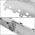 Compatible With Gmc Sierra 1500 Gmt K2xx Abs Plastic Denali Style Front Lower Bumper Grille Chrome