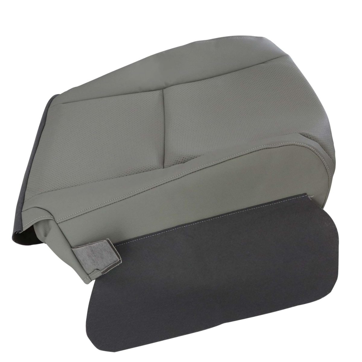 Driver Bottom Replacement Leather Seat Cover Gray For Lexus Rx350 And Rx450 2010 2011 2012 2013 2014 2015 Microfiber Front Side