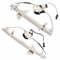 Rear Left And Right Power Window Regulator Motor 741-598 For Dodge Dakota 2000-2004 Durango 1998-2003