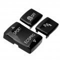 Fydun 3 Pcs Gear Button Kit 6131 9252 912a 1 Esp Antislip Switch Sport Radar Sensor Key Replacement For F20 F21 F22 F23 Black