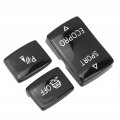 Fydun 3 Pcs Gear Button Kit 6131 9252 912a 1 Esp Antislip Switch Sport Radar Sensor Key Replacement For F20 F21 F22 F23 Black