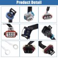 Uxcell 1 Set Car Auto Engine Wiring Harness For Ls1 Engines 4 8 5 3 6 0 1997-2006 Black