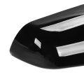 Door Mirror Cover Cap 2pcs Caps Left Right Horn Style Replacement Made Of Abs In For 2015 2022 Glossy Black