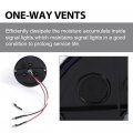 G-plus Blue Lens White Led Marker Turn Signal Light Lamp W Base Universal