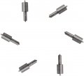 6pcs Fuel Injector Nozzles Dlla142s1266 9430084247 Fits For Mercedes Unimog V-class Om364 Om366 Om352