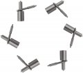 6pcs Fuel Injector Nozzles Dlla142s1266 9430084247 Fits For Mercedes Unimog V-class Om364 Om366 Om352
