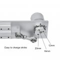 Diy Design Dc 24v 15rpm Linear Actuator Reciprocating Motor Stroke 12 16 20mm