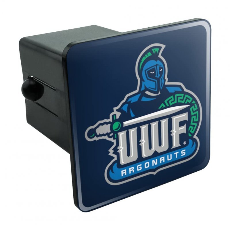 University Of West Florida Primary Logo Tow Trailer Hitch Cover Plug Insert