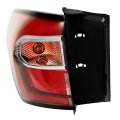 Tail Light Assembly For 2017-2019d Escape Kuga Replacement For Gj5z-13405-c Gj5z-13404-c With Side Lights Brake Rear Lamp Clear