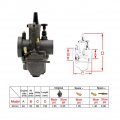 Jik Pwk Carburetor 28 30 32 34 35 36 38 40mm Racing Carb Universal 2t 4t Engine Dirt Bike Motocross Motorcycle Scooter Atv Quad