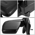Auto Dynasty Fo1320550 Factory Style Driver Left Side Mirror Manual Folding Adjust Compatible With Ford Transit 150 250 350