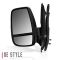 Auto Dynasty Fo1320550 Factory Style Driver Left Side Mirror Manual Folding Adjust Compatible With Ford Transit 150 250 350