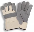 Cordova 7500 Cowhide Leather Gloves Heavy Side-split Palm Chrome Tanned Gunn Cut Pattern Aramid Sewn For Strength And 