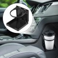 X Autohaux 2pcs Black Car Folding Drink Cup Holder Universal For Boat Marine Caravan Rv