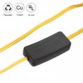 Uxcell 8ft 18 2 Lamp Cord With Switch 300v Electronic Wire Insulated Heat Resistant Electronical Flexible Cable For Led Audio