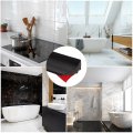 Uxcell 79 Self-adhesive Water Retaining Strip Collapsible Stopper Shower Barrier Blocker For Kitchen Sink Countertop Corner To
