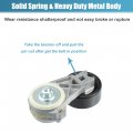 X Autohaux Belt Tensioner Pulley Assembly No 1f1z-6b209-aa Ford Escape 2001-2004 For Taurus 2001-2005 Serpentine