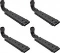 Amerimax 4601 Downspout Extension Black Pack Of 4 