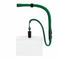 Open Industries Nl-8-gn Hanging Name Tags Soft Case Business Card Size 10 Pieces Green 