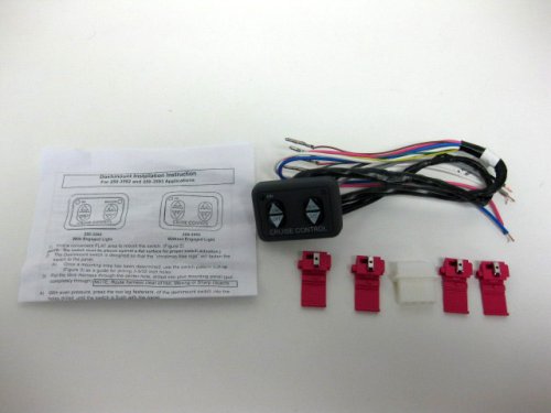 250-3593 Dash Mount Flat Panel Control Switch For Rostra And Audiovox Cruise
