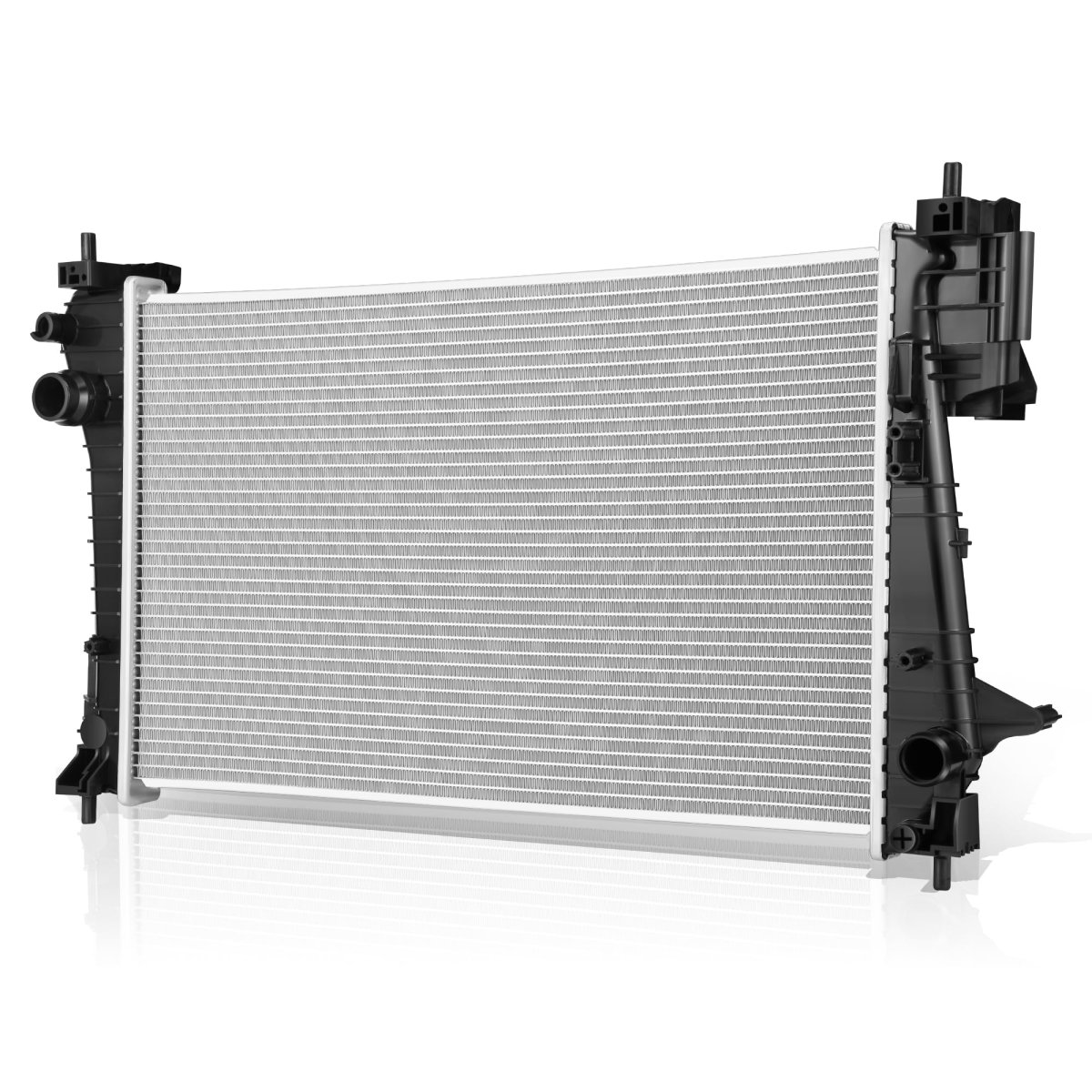 Auto Dynasty Radiator For 2012-2019 Chevrolet Sonic Dpi 13680 1-row Aluminum Cooling Natural Silver