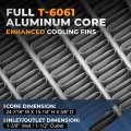 Auto Dynasty Radiator For 2012-2019 Chevrolet Sonic Dpi 13680 1-row Aluminum Cooling Natural Silver